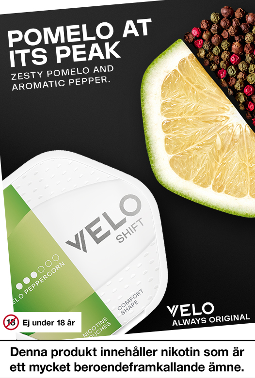 VELO Shift Pomelo Peppercorn 8mg