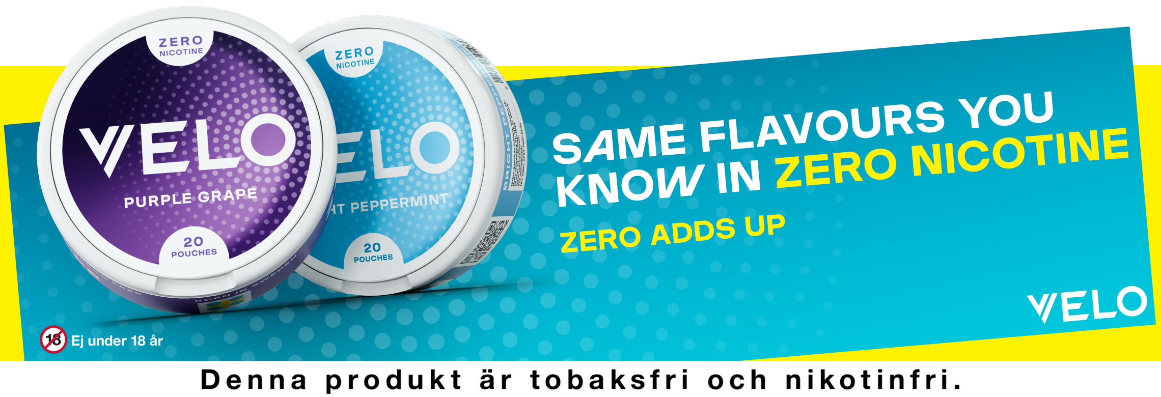 Velo Zero Nikotinfritt