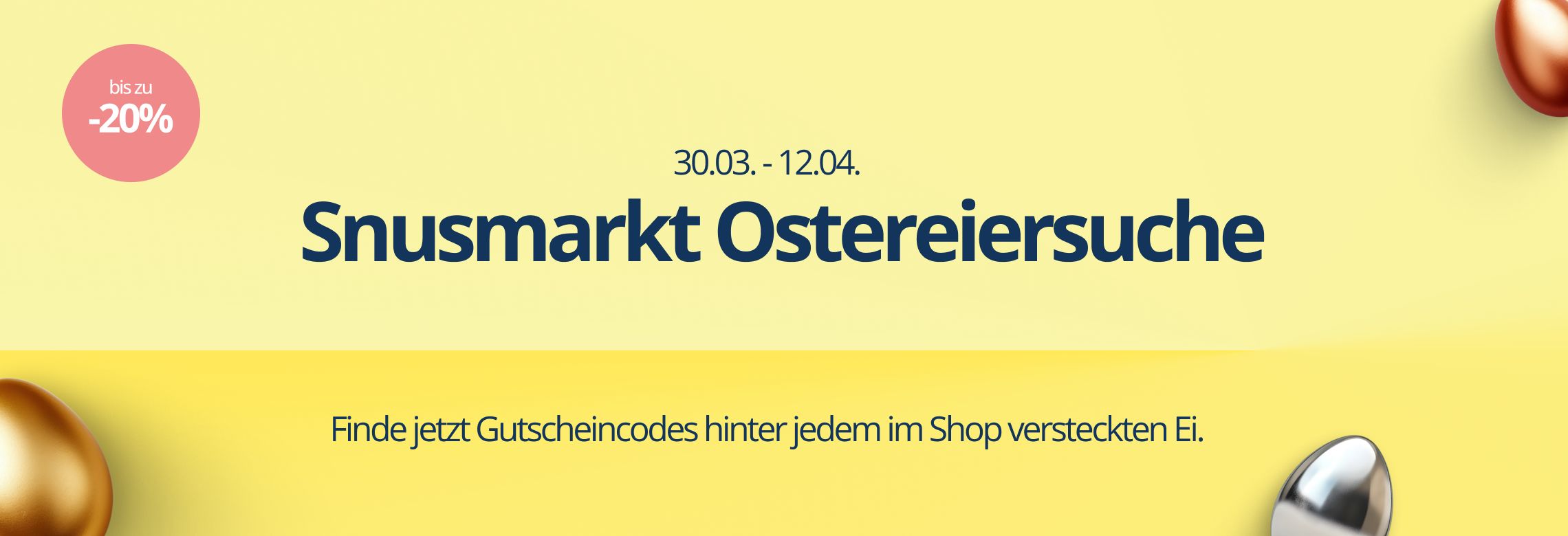 Die Ostereiersuche läuft!