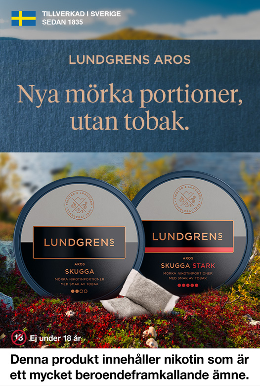 New dark pouches without tobacco