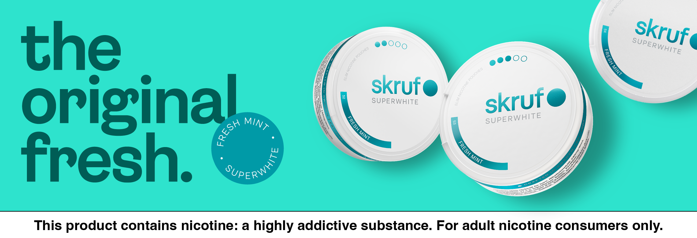 Skruf superwhite mix of strenght