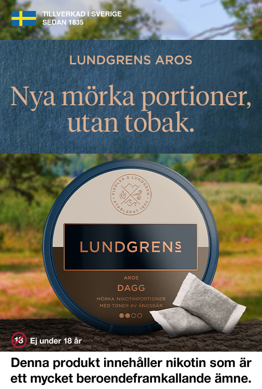 New dark pouches without tobacco