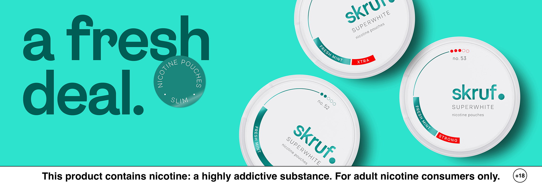 Skruf superwhite mix of strenght