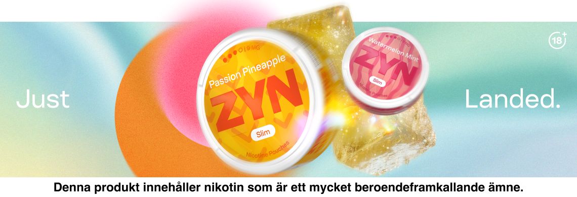 ZYN Passion Pineapple and watermelon mint