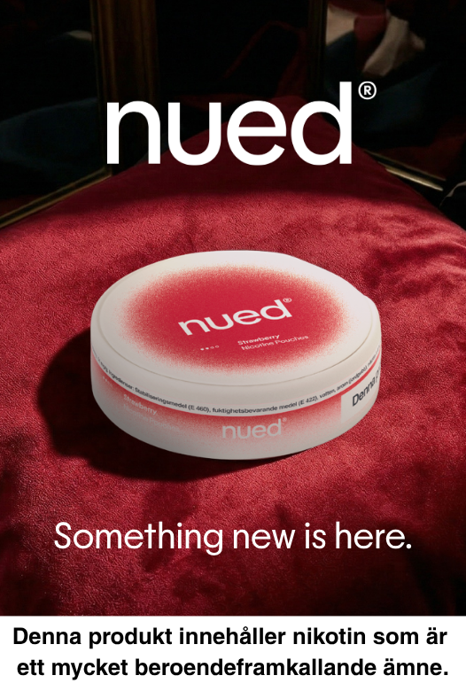 Nued - En dosa med en ny smak - Strawberry