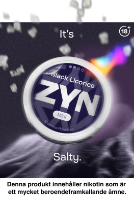 ZYN Black Licorice Mini 3mg