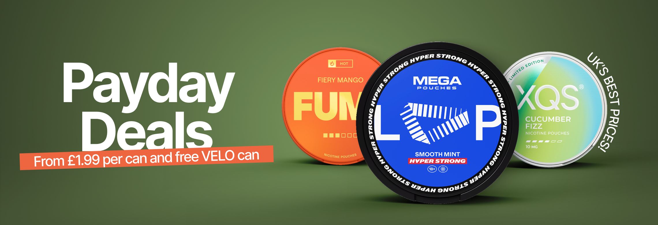 Payday Deals from £1.99