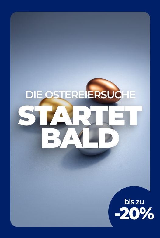 Bald beginnt die Ostereiersuche!
