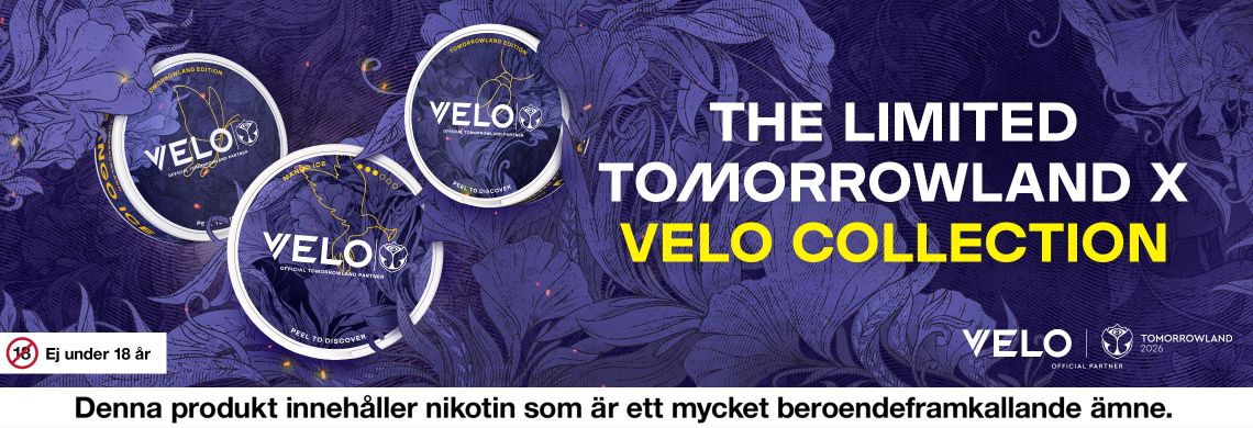 Velo x Tomorrowland, limited edition