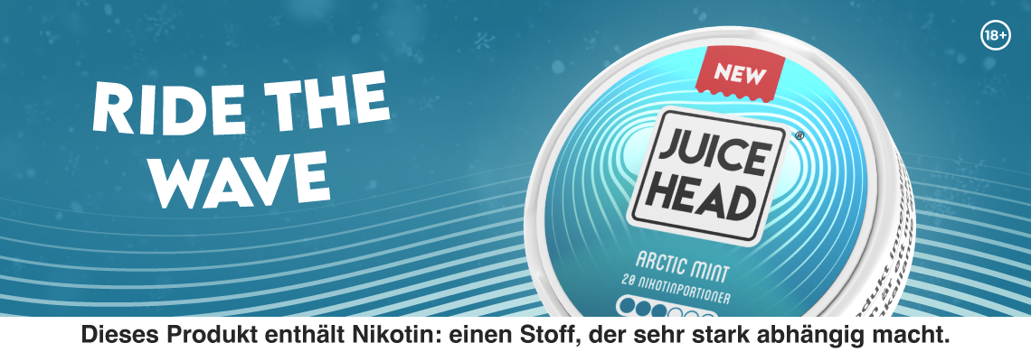Juice Head Arctic Mint - mintig smak med 9 mg Strong
